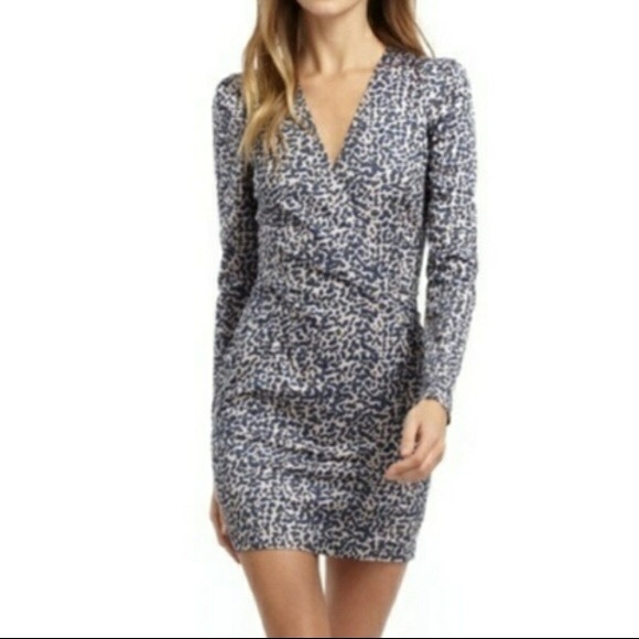 french connection leopard print dress
